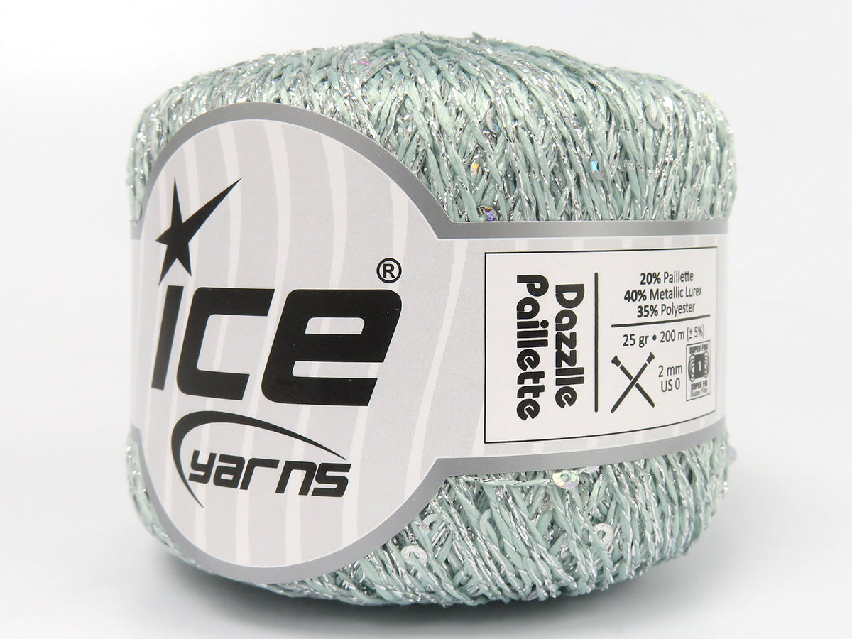 Dazzle Paillette Mint Green fnt2-85271