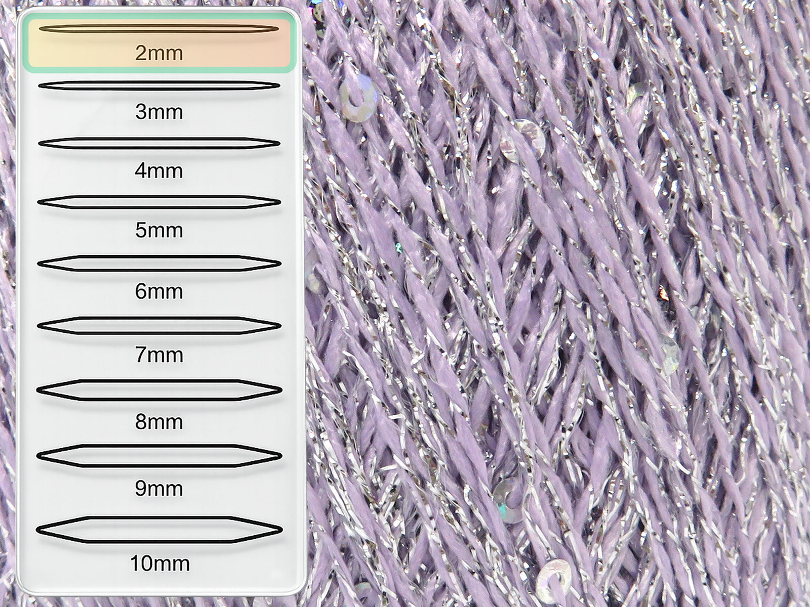 Dazzle Paillette Light Lilac fnt2-85272