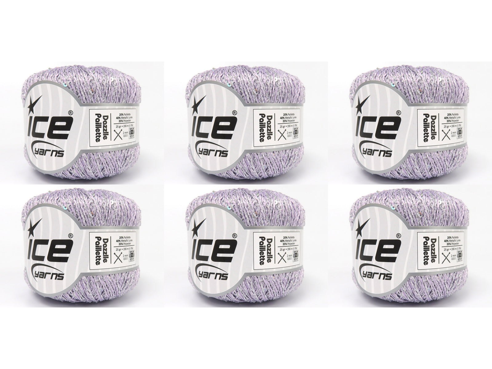 Dazzle Paillette Light Lilac fnt2-85272