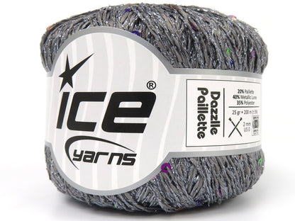Dazzle Paillette Grey fnt2-85275