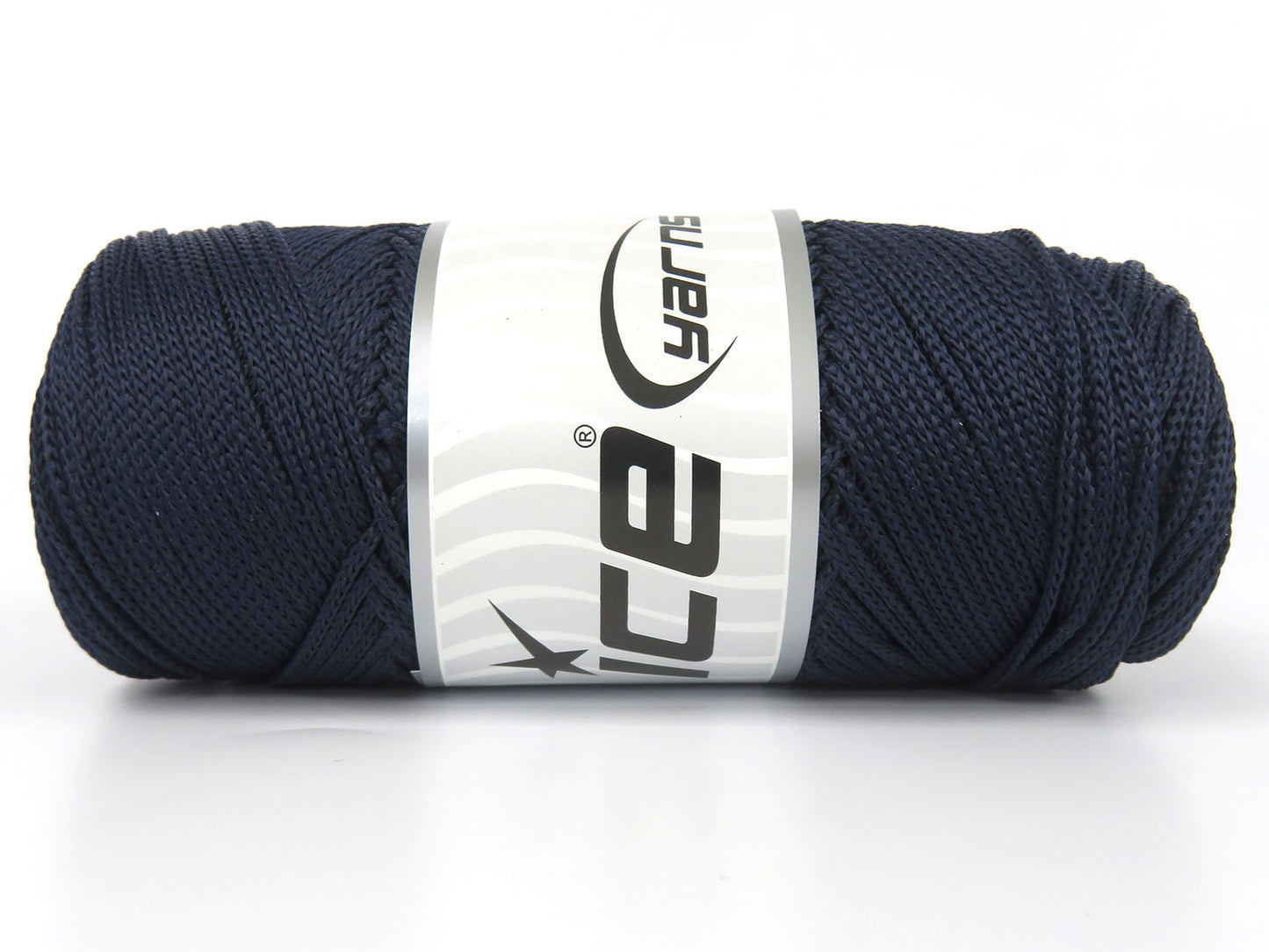 Lot of 4 x 100gr Skeins Ice Yarns MACRAME CORD Hand Knitting Yarn Navy