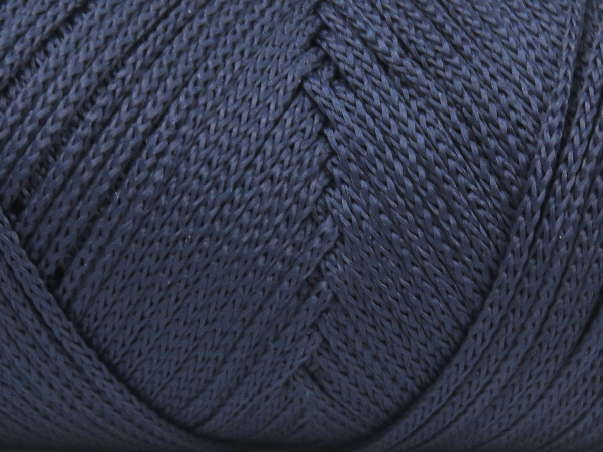 Lot of 4 x 100gr Skeins Ice Yarns MACRAME CORD Hand Knitting Yarn Navy