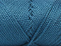 Lot of 4 x 100gr Skeins Ice Yarns MACRAME CORD Hand Knitting Yarn Teal