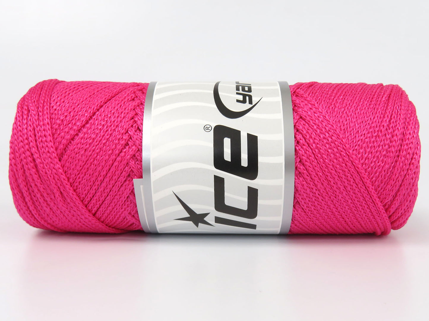 Lot of 4 x 100gr Skeins Ice Yarns MACRAME CORD Hand Knitting Yarn Candy Pink