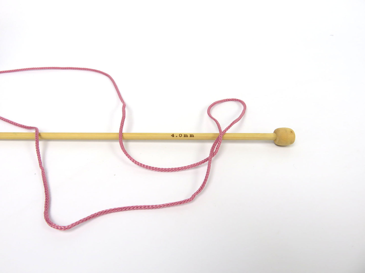 Lot of 4 x 100gr Skeins Ice Yarns MACRAME CORD Hand Knitting Yarn Rose Pink