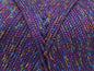Lot of 2 x 200gr Skeins Ice Yarns MACRAME GLITZ Hand Knitting Yarn Purple