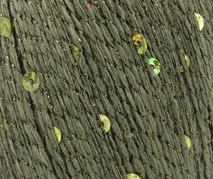 Ice Yarns Paillettes – Light Khaki – 73% Cotton, 18% Polyester, 9% Metallic Lurex
