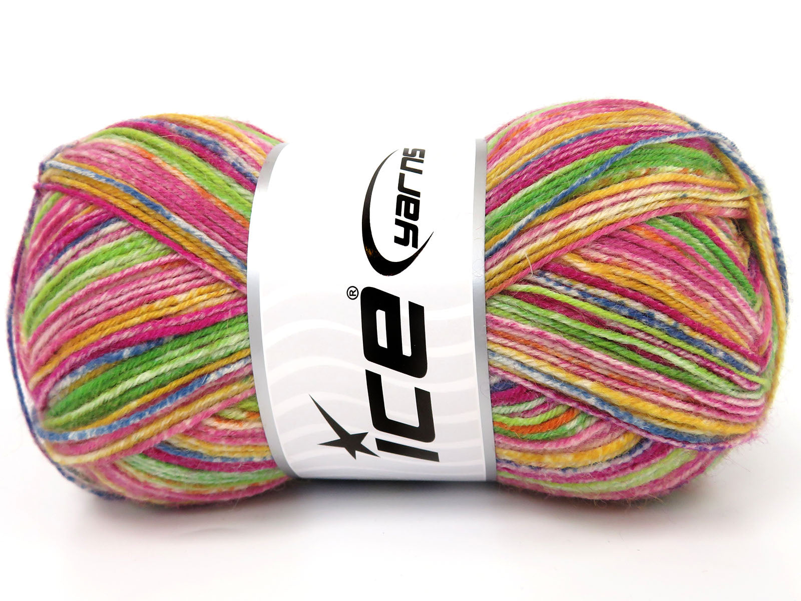 Sock Print Pink Shades, Blue, Green, Gold fnt2-85362