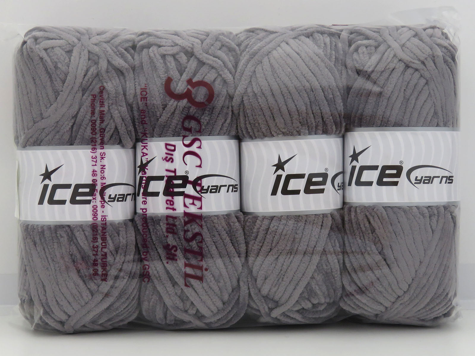 Chenille Baby Light Grey fnt2-85369