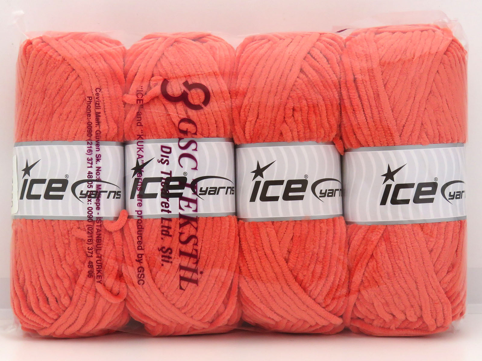 Chenille Baby Light Orange fnt2-85380