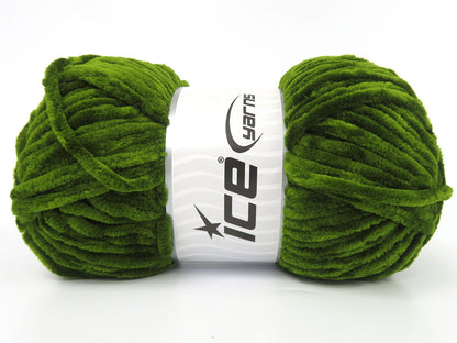 Chenille Baby Jungle Green fnt2-85396