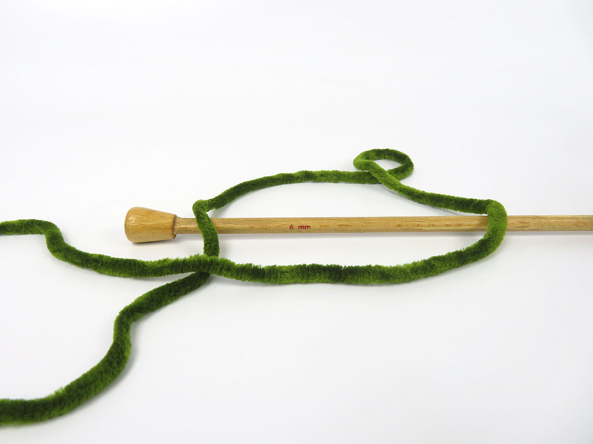 Chenille Baby Jungle Green fnt2-85396