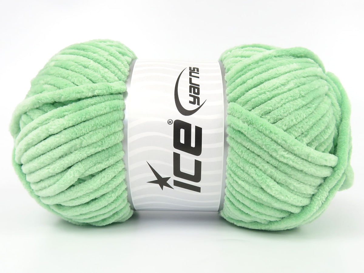 Chenille Baby Mint Green fnt2-85398