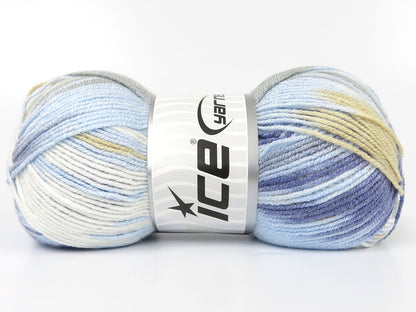 Baby Pastel Blue Shades, White, Light Camel fnt2-85442