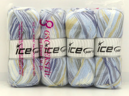 Baby Pastel Blue Shades, White, Light Camel fnt2-85442