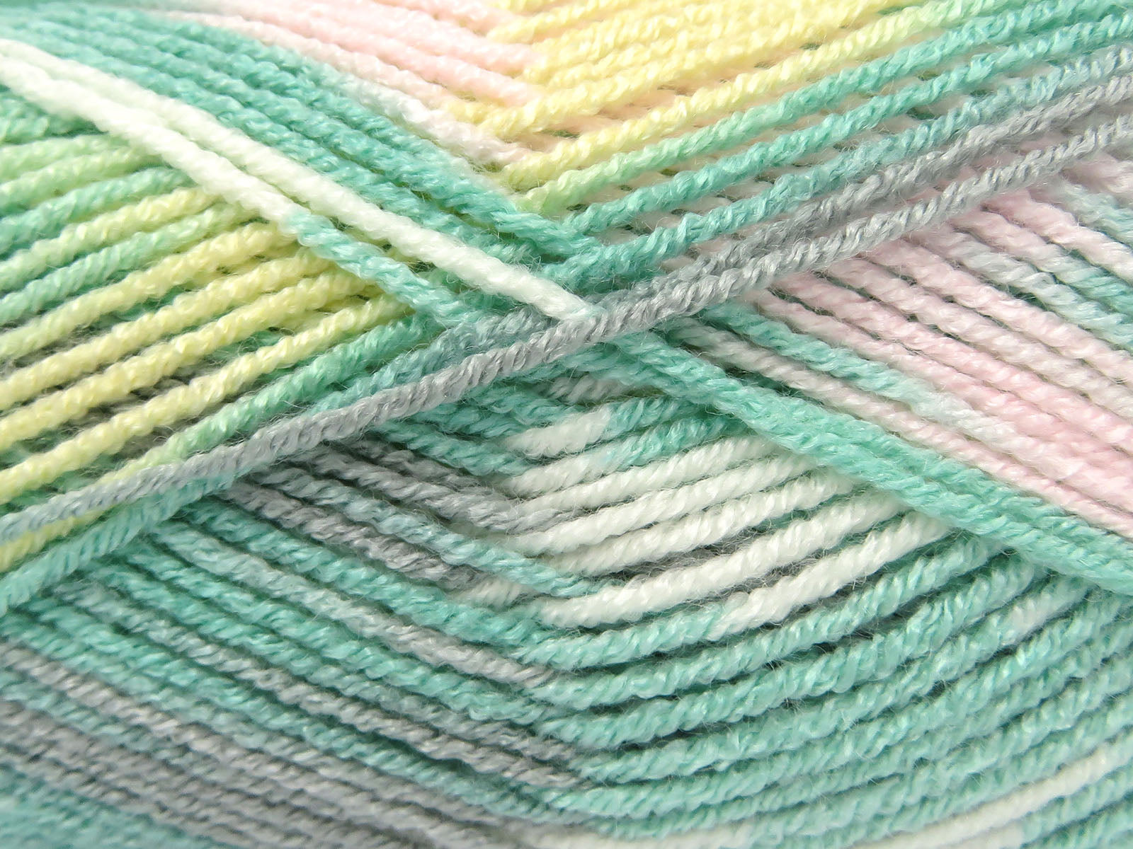 Baby Pastel Green Shades, Yellow, Light Pink, Grey, White fnt2-85443