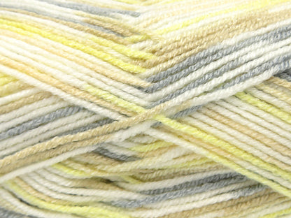 Baby Pastel Yellow, White, Cream Shades, Light Grey fnt2-85444