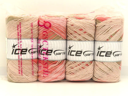 Ice Cream Light Pink, Salmon, Camel Shades fnt2-85452