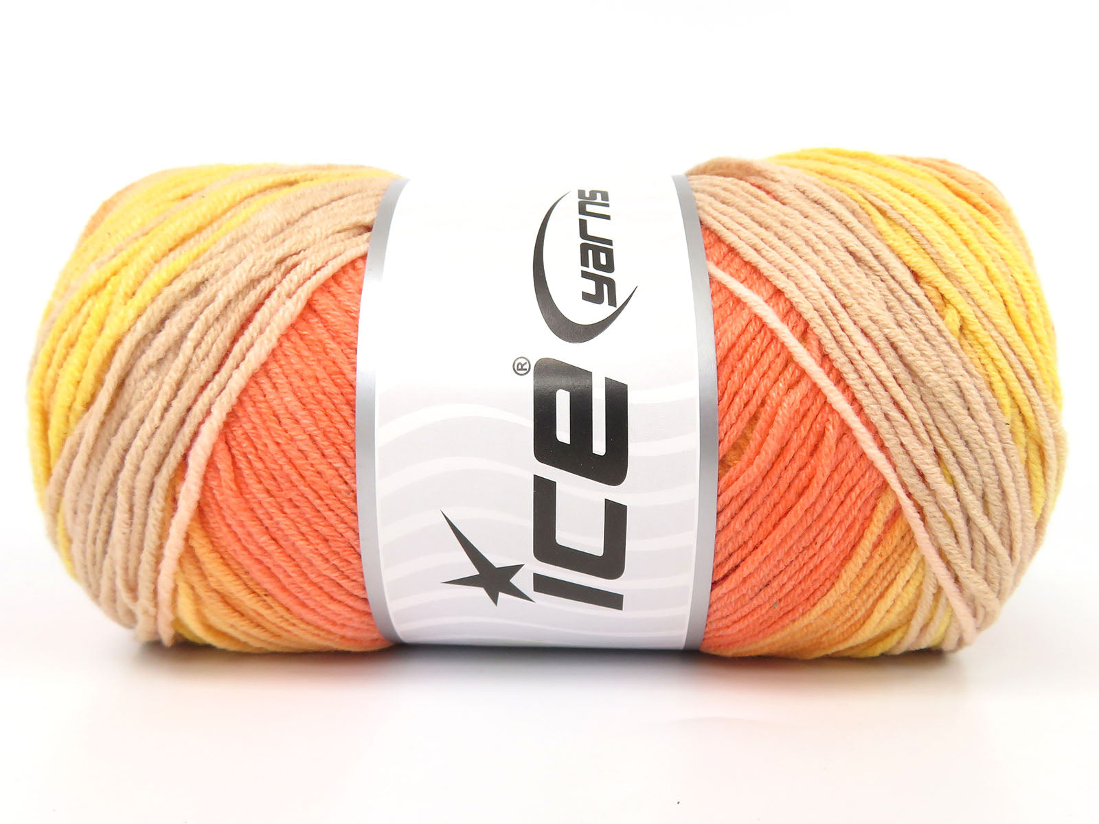 Ice Cream Orange Shades, Yellow Shades, Beige, Light Pink fnt2-85453