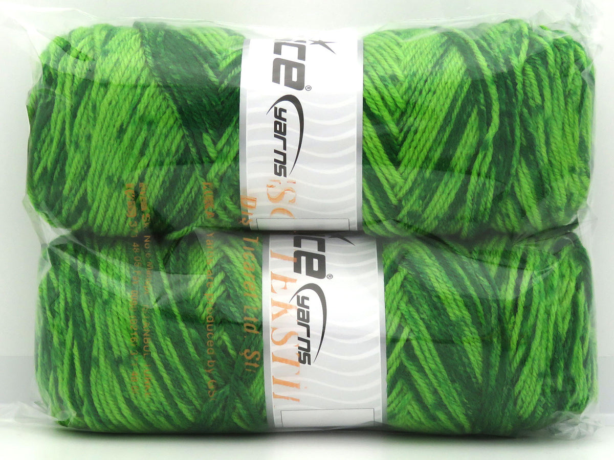 Saver Print DK Green Shades  fnt2-85464