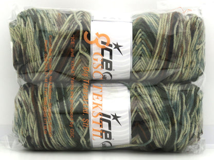 Saver Color DK Brown, Camel, Green Shades  fnt2-85470