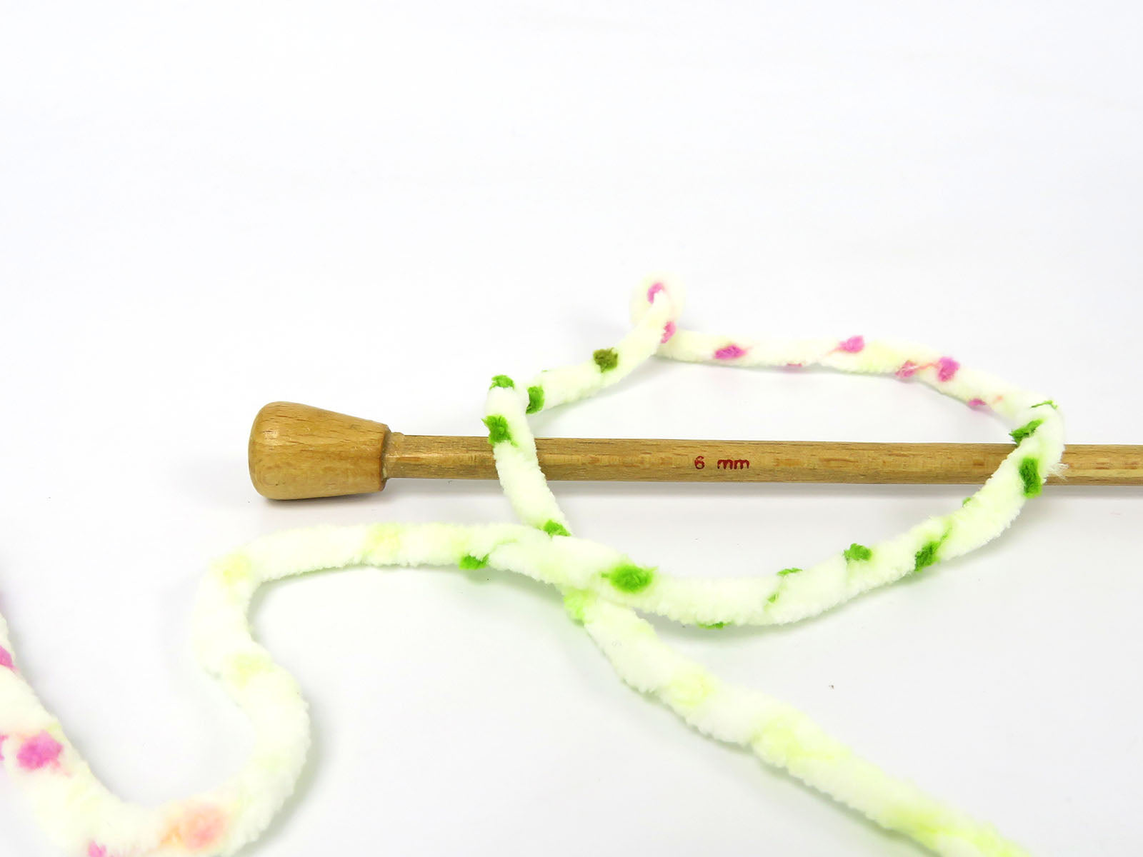 Havana Chenille White, Green, Pink fnt2-85539