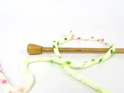 Havana Chenille White, Green, Pink fnt2-85539