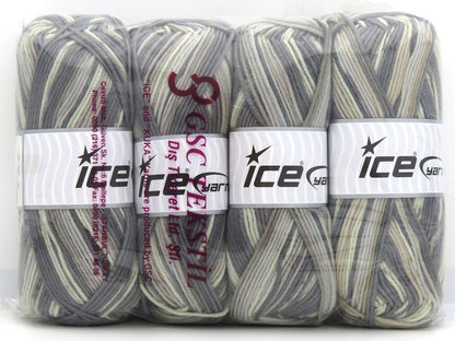 Manning Sock Grey Shades, Camel, Cream fnt2-85552