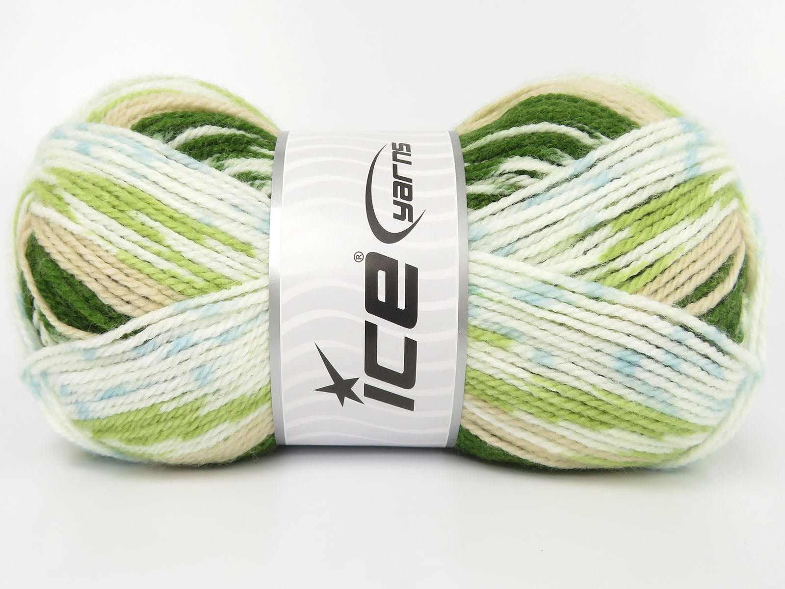 Feliciana Green Shades, Beige, White, Turquoise fnt2-85555