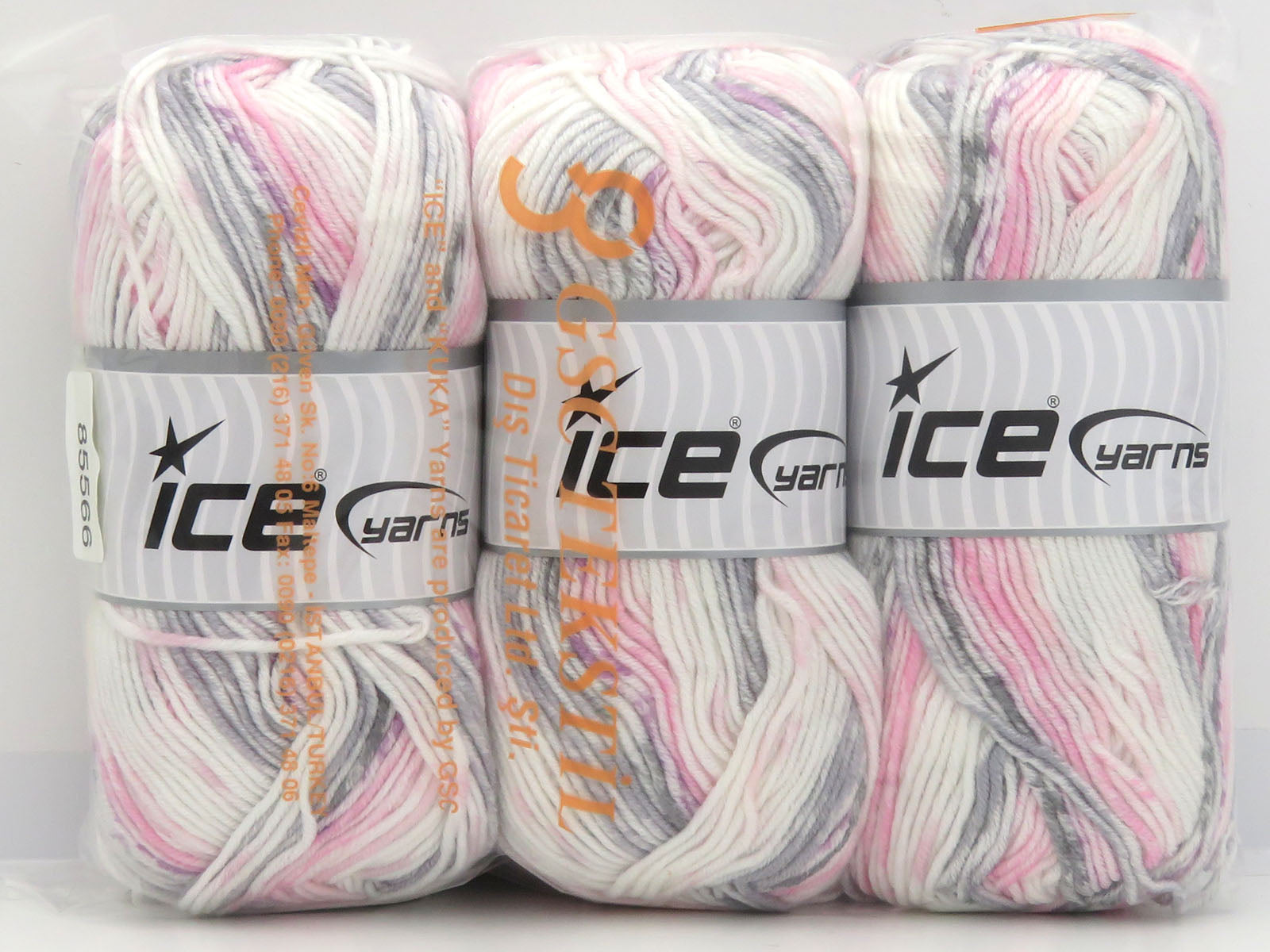 Patino Pink Shades, Cream, Light Grey, Light Lilac  fnt2-85566