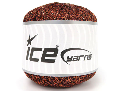 Ice Yarns Diamond – Bakır – %60 Metalik Lurex, %40 Polyamid