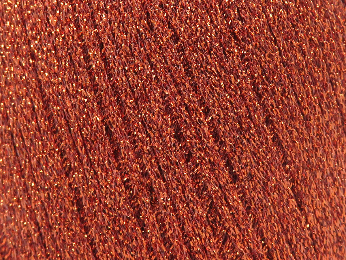 Ice Yarns Diamond – Cobre Claro – 60 % Lúrex Metálico, 40 % Poliamida