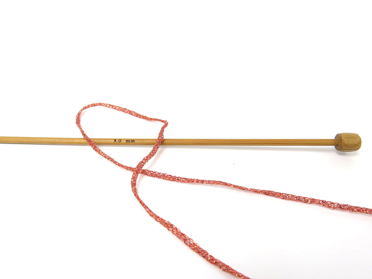Ice Yarns Diamond – Cobre Claro – 60 % Lúrex Metálico, 40 % Poliamida