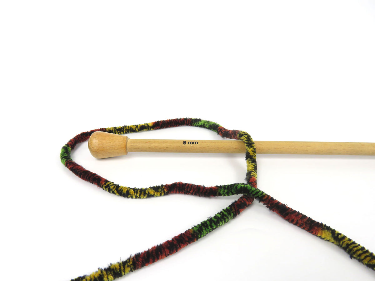 Chenille Safari Black, Brown, Yellow, Green fnt2-85621