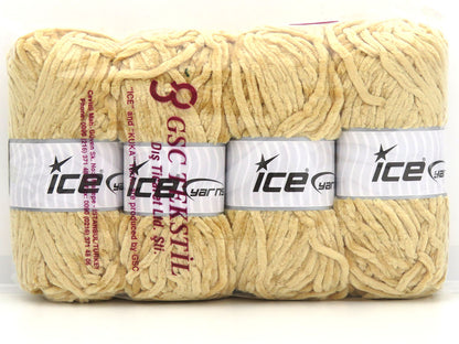 Velvet Chenille Dark Cream fnt2-85645
