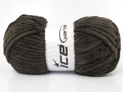 Velvet Chenille Brown fnt2-85646
