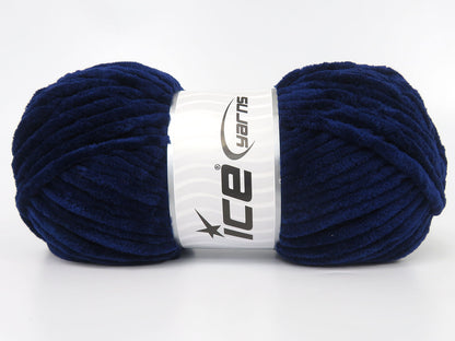 Velvet Chenille Dark Blue fnt2-85647