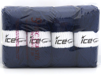 Velvet Chenille Dark Blue fnt2-85647