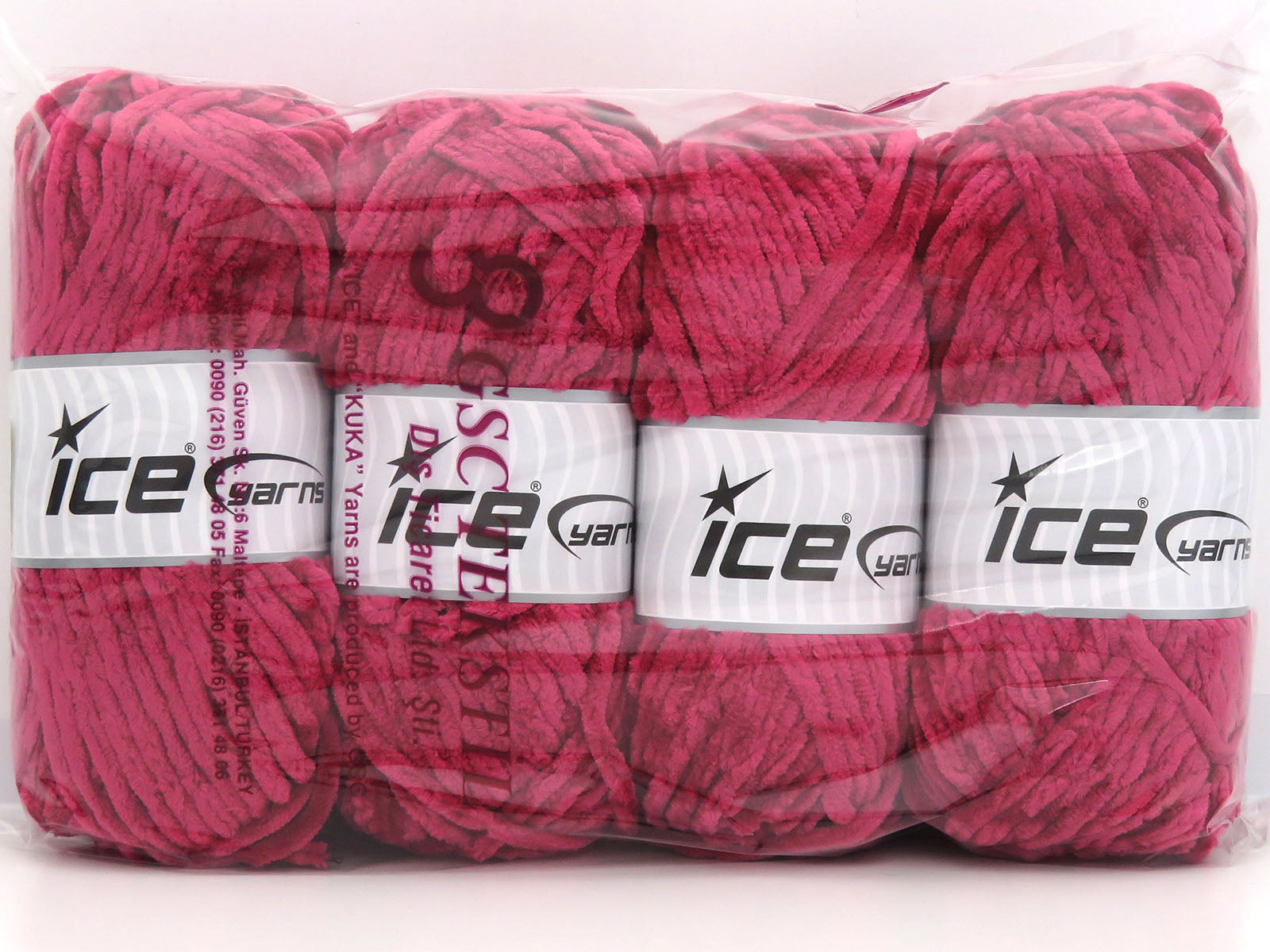 Velvet Chenille Pink fnt2-85648