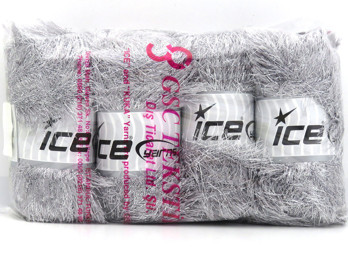 Eyelash Glitz Light Grey, Silver fnt2-85725