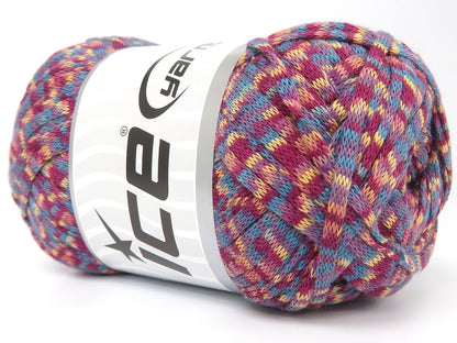 Stripe Lase Burgundy, Lilac, Blue, Cream fnt2-85833