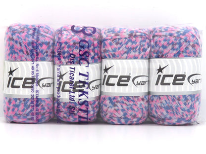 Stripe Lase Blue, Pink, Maroon, Lilac fnt2-85842