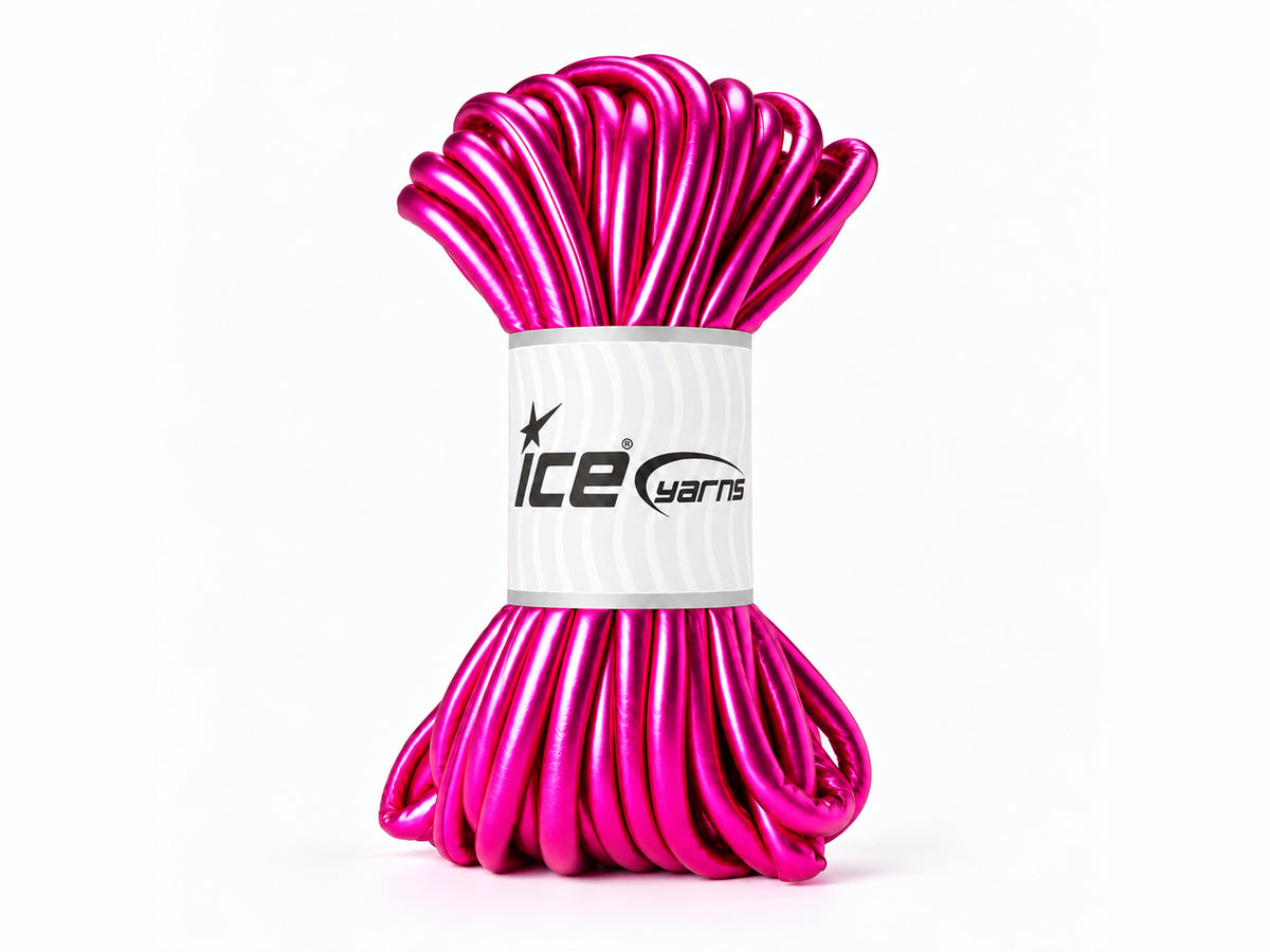 Ice Yarns Glow Puffer – Fuchsia – 100% Polyester