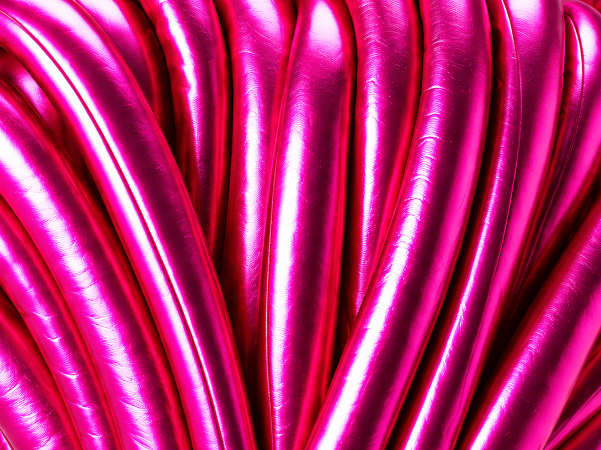 Ice Yarns Glow Puffer – Fuchsia – 100% Polyester