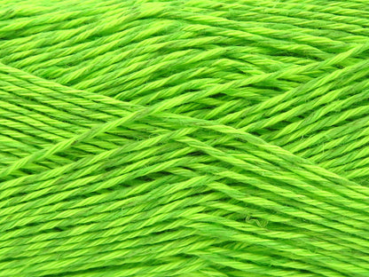 Linen Viscosa Neon Green Shades fnt2-85903