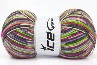 Victory Green, Fuchsia, Grey Shades, Lilac fnt2-85965