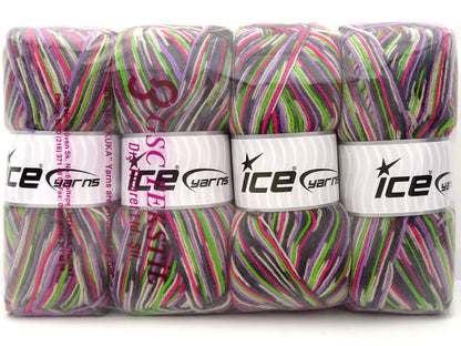 Victory Green, Fuchsia, Grey Shades, Lilac fnt2-85965