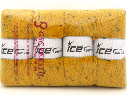 Soft Tweed Dark Yellow fnt2-85974