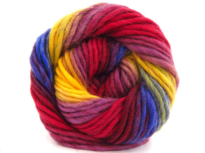 Ice Yarns Magic Harmony – Red, Lilac, Gold, Blue Shades, Yellow – 50% Wool, 50% Polyamide