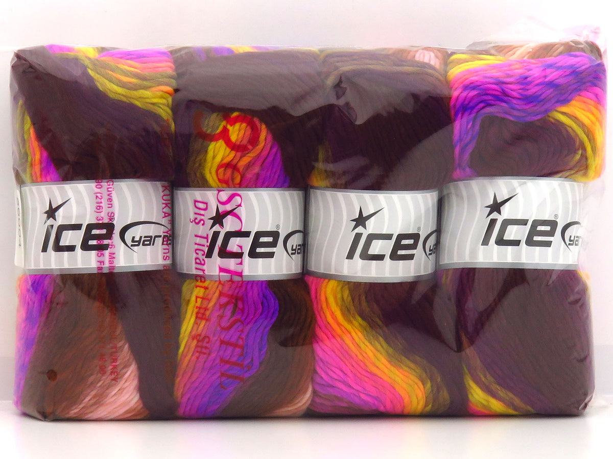 Magic Harmony Brown, Purple, Yellow, Orange, Pink, Lilac, White  fnt2-86004
